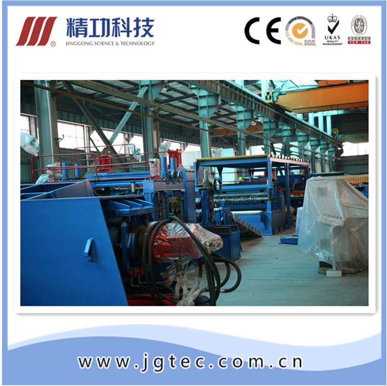 China top brand 10 Years Experience Cold rolled formed JZ slitting line